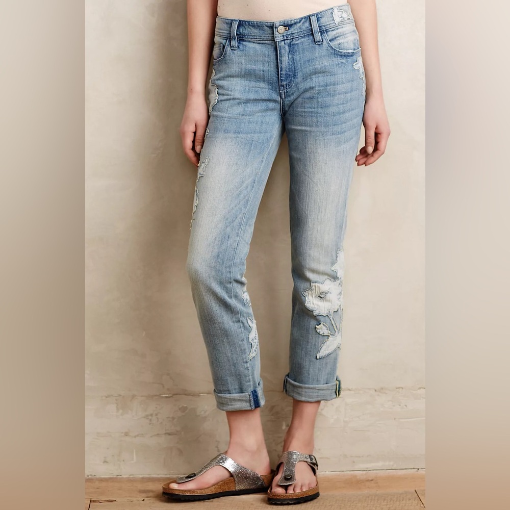 Anthropologie Pilcro Letterpress Hyphen Jeans